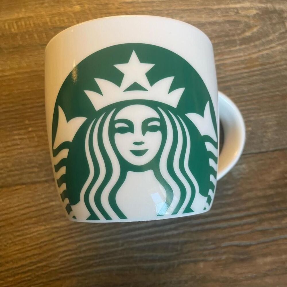 Starbucks Green and White Classic Mug